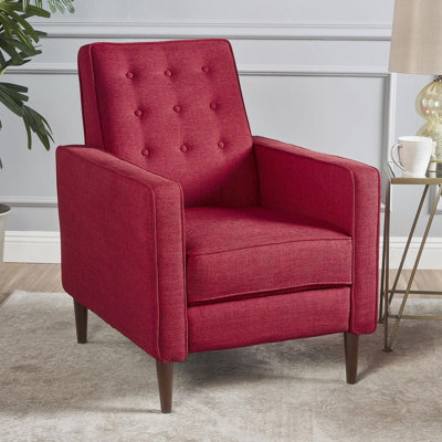 Canapé inclinable en tissu Mid-Century