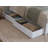 Lamari Solid Wood Storage Platform Bed with Footboard & Under Bed Drawers-366692879-366692877