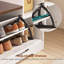Largeur 43,3 po avec banc et rangement pour chaussures Coleon-2136331684
