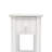 Monaco - Chairside Table - Blanc Finish