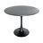 Elkton 5-Piece Dining Set With 35" Round MDF Table And 4 ABS Plastic Side Chair With Chrome Base Elkton Collection-1986855923