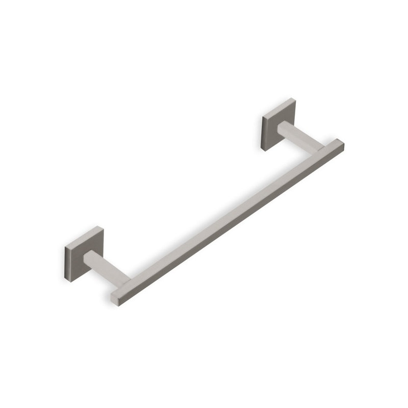 Barre à serviettes murale 12 "Urania, Nickel satiné