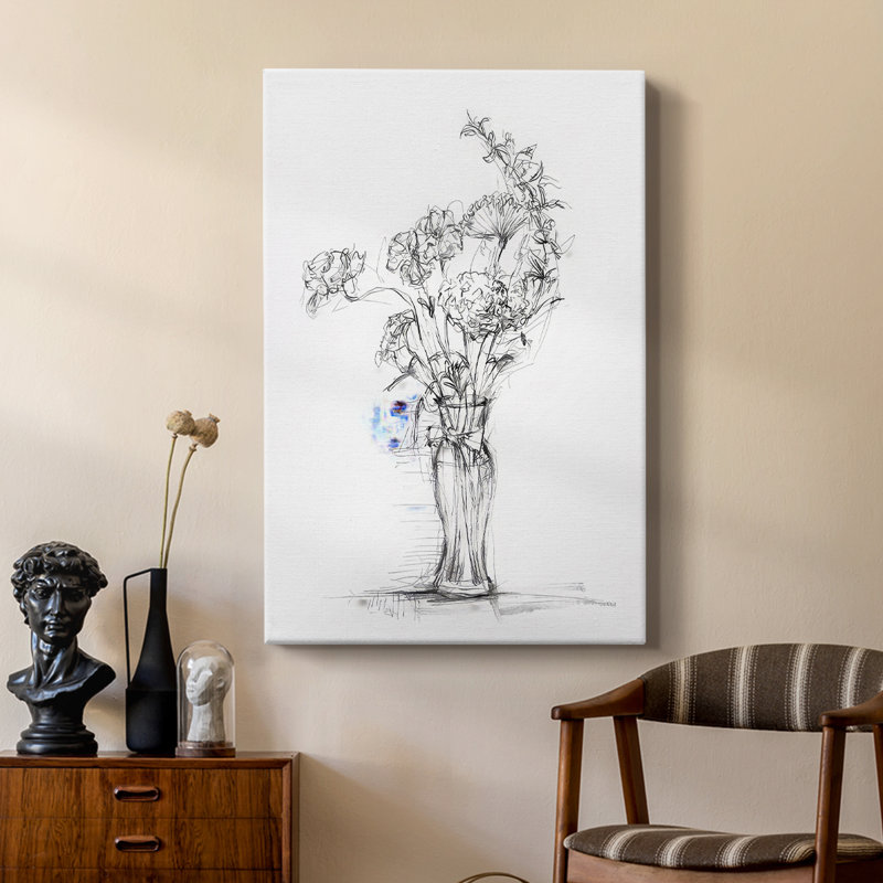 Étude de bouquets sauvages I - galerie sur mesure