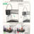 Compact 2-Tier Dish Drying Rack - Space Saving Design With Removable Utensil Holders