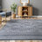Phyllis Machine Washable Diamond Trellis Area Rug-872656235