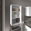 Armoire murale H 36 po, 3 tablettes, blanc
