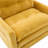36.3" Chenille Rotatable Upholstered Sofa Chair With Side Pockets-905065908