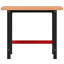 100cm W Solid Wood Top Workbench