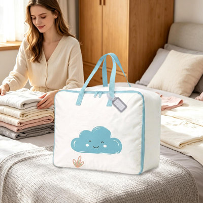 Oxford cl oth handbag Household Large Capacity Bedding Storage Bag Suitable For Storing Seasonals Clothing Bedding