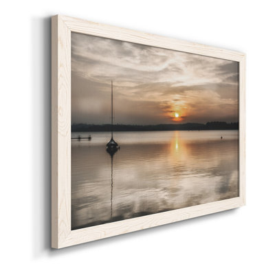 Doux coucher de soleil - Photographie de cadre photo sur toile