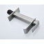 Robinet de salle de bain avec bec cascade, finition en nickel brossé, aérateur de 1,2 gallon par minute, bonde escamotable, facile à installer pour lavabo de meuble-lavabo-122521285