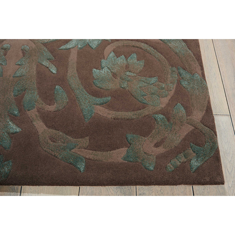 Djibril Wool Oriental Indoor Rug, Rectangle 9'6" x 13'6"