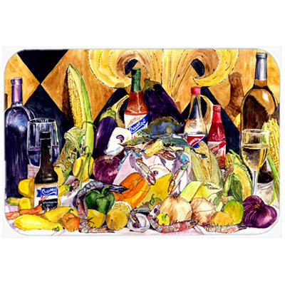 Pietro Crystal Hot Sauce with Wine Glass Cutting Board