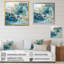 «Ocean Charm», art de vague liquide-318323548-318323562