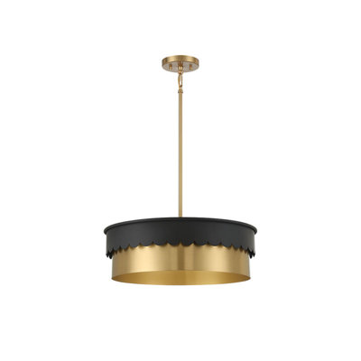 Luminaire suspendu 4 lumières Dulcia