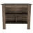 Kitchen Island, Kitchen Table 35" H, Four Legs, Three Open Storage Shelves-1068910537