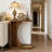End Table,C-Shaped Nightstand,Couch Table,Sofa Side Table