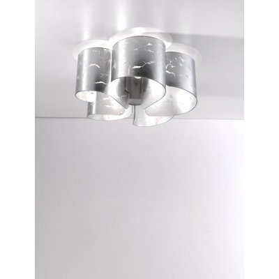 Papiro Glass Flush Mount