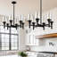 Chandelier with Glass Accents-998299063-998299056-998299058