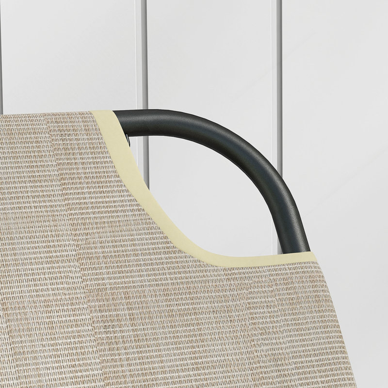 Siège relaxant, chaise berçante d'extérieur