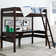 Everiz Twin Solid Wood Loft Bed with Built-in-Desk by Isabelle & Max™