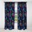 Motif marocain Boho II - rideau floral - rideau occultant floral - 1 panneau-107555877