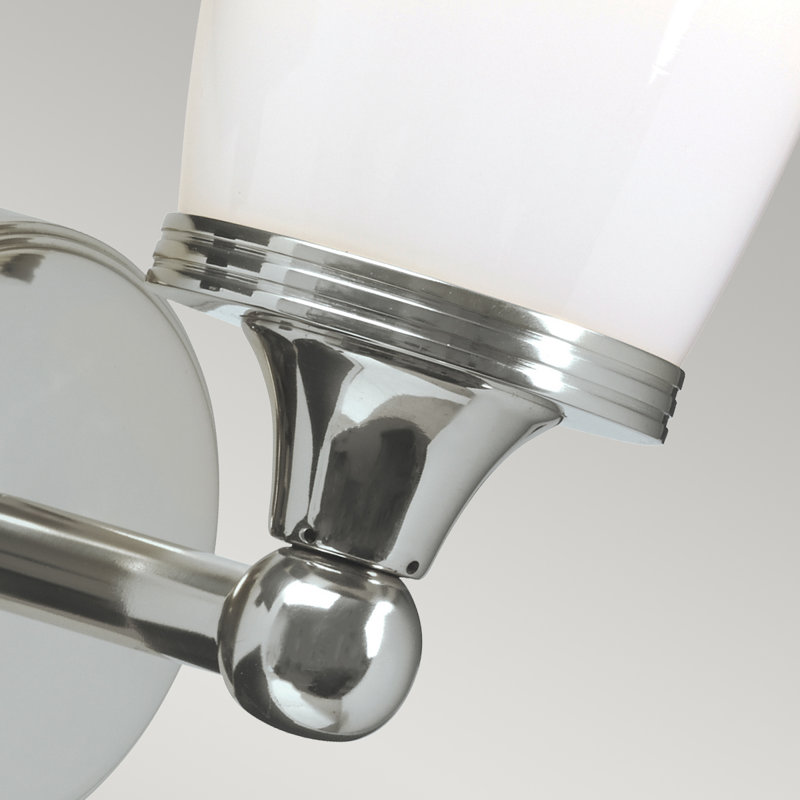 Exchange Dimmable Vanity Light, Polished Chrome