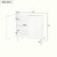 Console L 70 po avec tablettes réglables-1078558450
