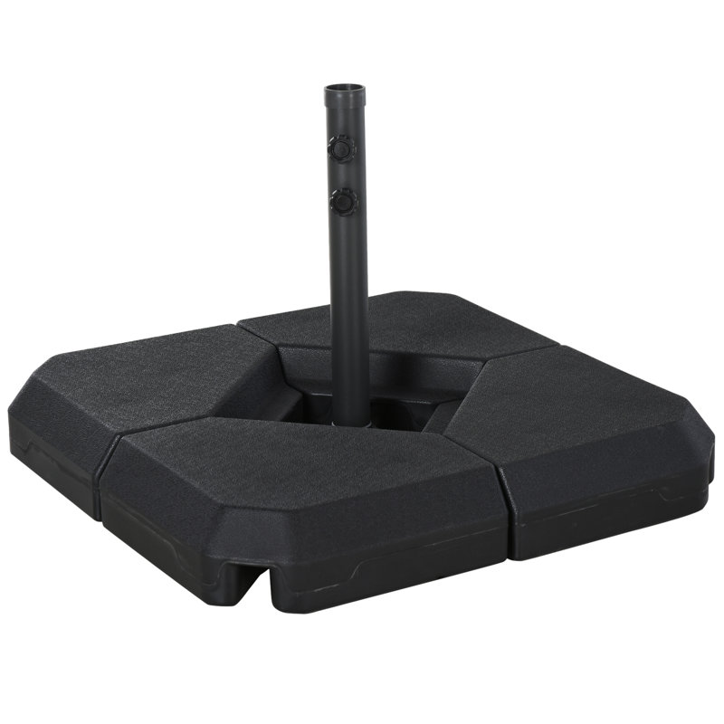 Aarun 8kg Plastic Free Standing Umbrella Base