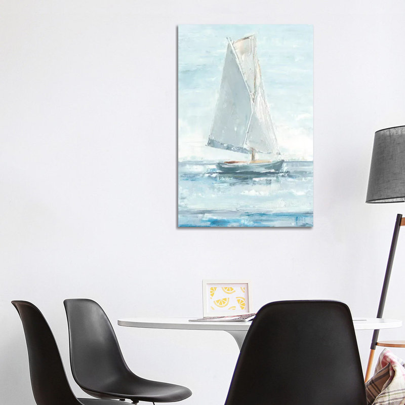 «Sailors Delight I» par Ethan Harper - reproduction d'art, H 40 po x l 26 po x P 1,5 po, Toile tendue, Pas de tapis