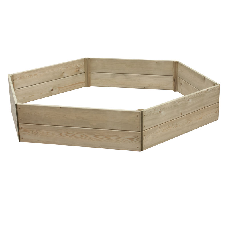 Ondine Hexagonal Raised Bed - 90cm each side, Height 30cm