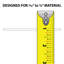1/16" - 1/4" Styrolux Cap Moulding | Pro Pack-107669677