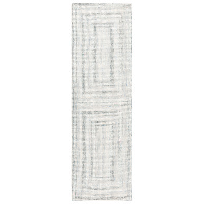 Fawaka Tufted Wool & Cotton Performance Geometric Rug