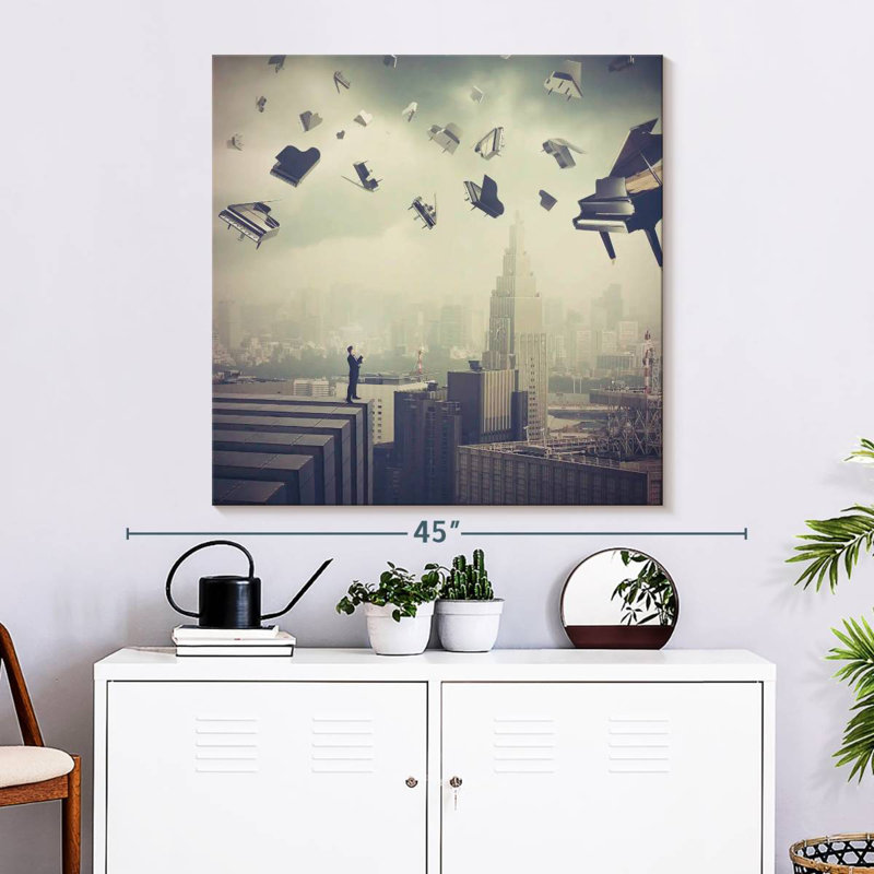 Kelan Last Symphony, 33" H x 33" W