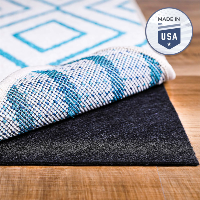 Sous-tapis antidérapant à double surface pour planchers de bois franc ou de tapis Stults, Rectangle 2 pi x 3 pi