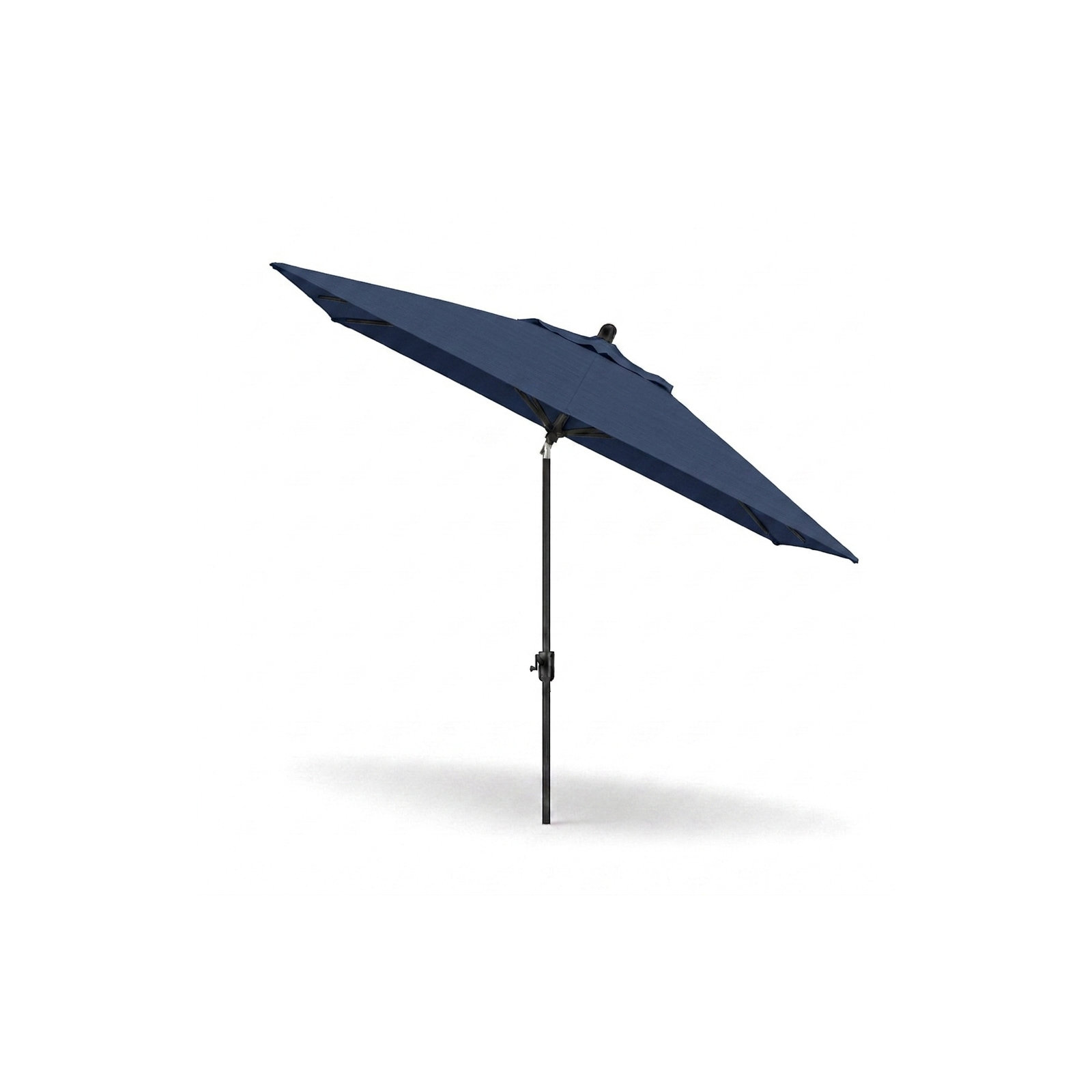 Olivier 116.7'' Outdoor Umbrella, Navy Sunbrella®, Antique Bronze