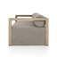 Laskin 106" Outdoor Sofa, Washed Brown