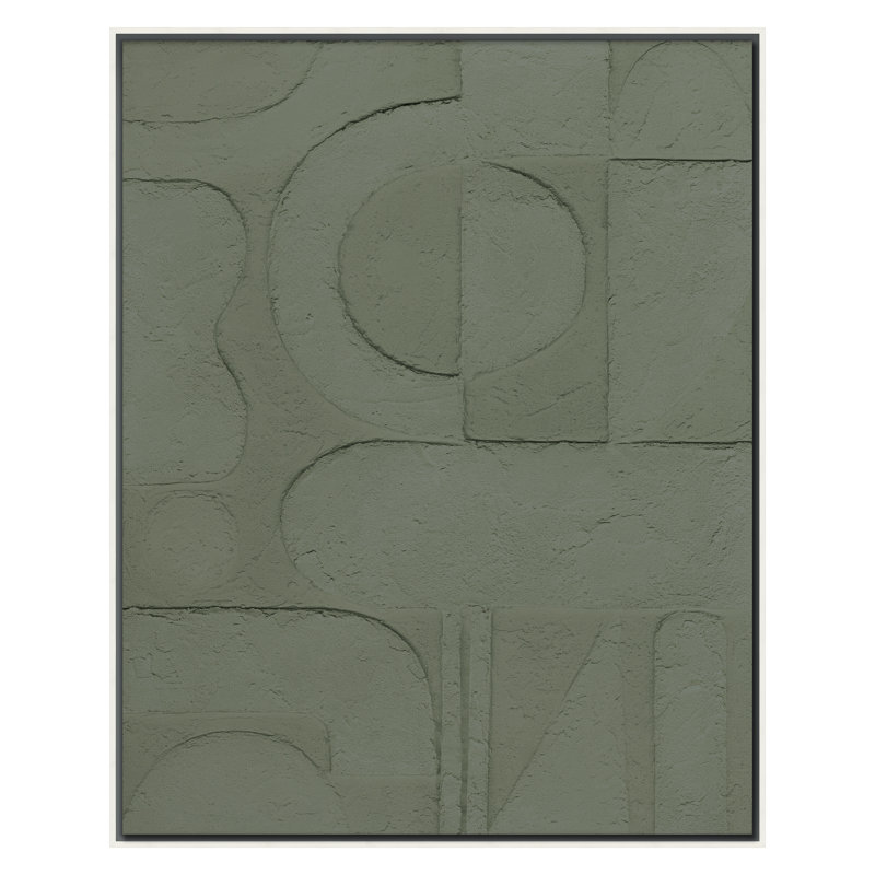 «Stratus» par Blakley, Shana, H 50 po x l 40 po, Blanc, Vert