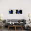 Six morceaux-impression panoramique sur toile-49904898-49904902