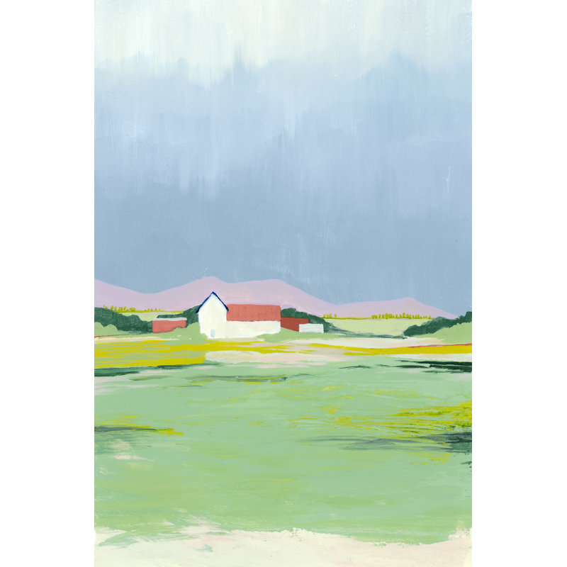 « Spring Fallow I » par Grace Popp-reproduction sur toile tendue, H 36 po x l 24 po