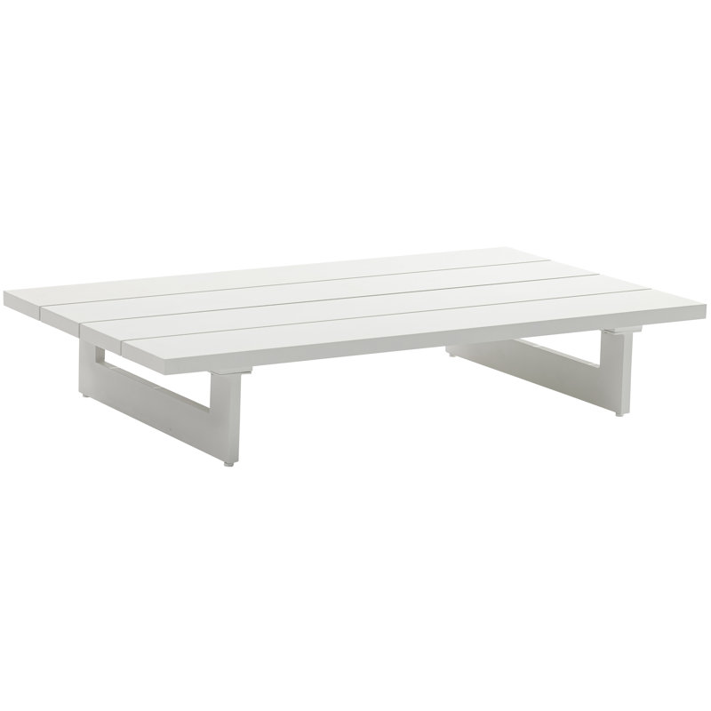 Table basse Strine, Blanc