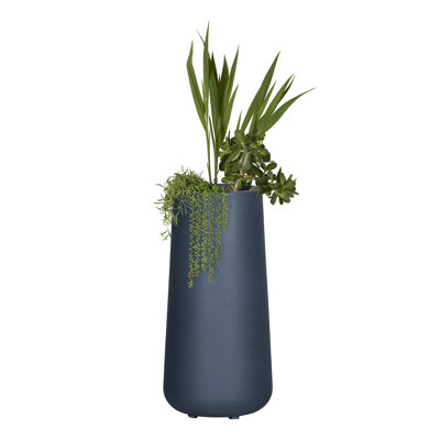 Pot à fleurs en résine Dalya