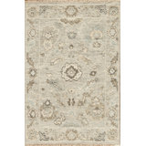 Cascade Collection Hand Knotted Wool Floral Area Rug