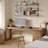 Brown Rectangular Solid Wood desks-108222322