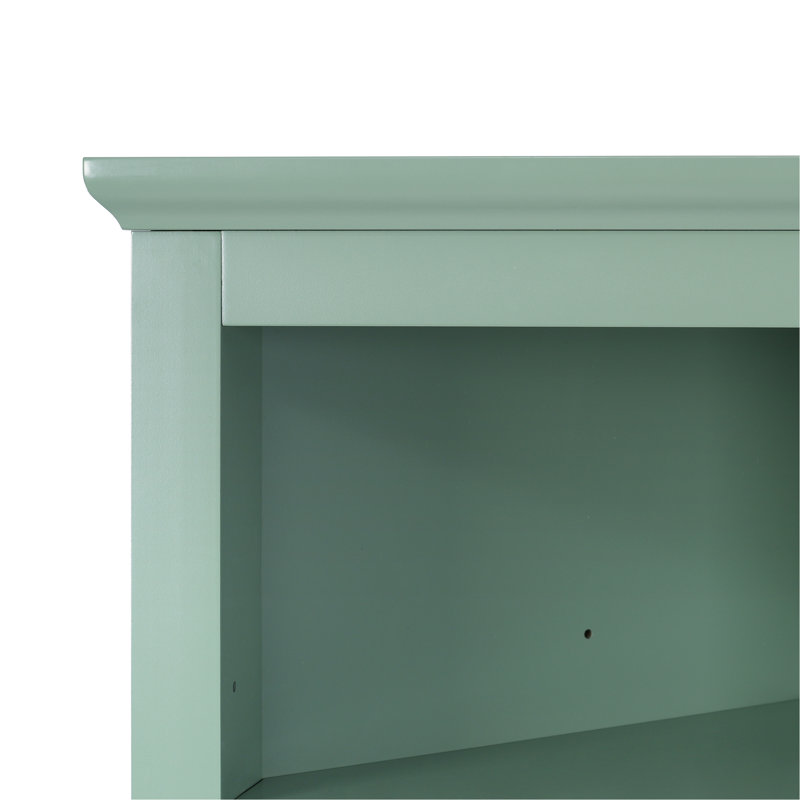 Triangle Tall Cabinet With 3 Drawers And Adjustable Shelves For Bathroom, Kitchen Or Living Room, MDF Board With Painted Finish
