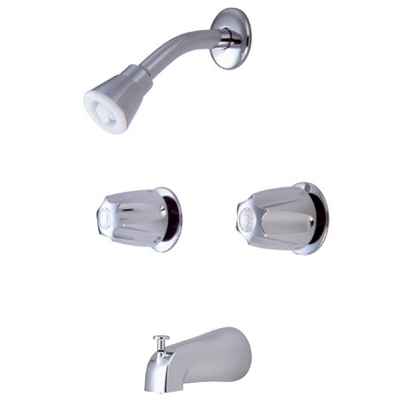 Kingston Brass Generic Double-Handle Tub and Shower Faucet