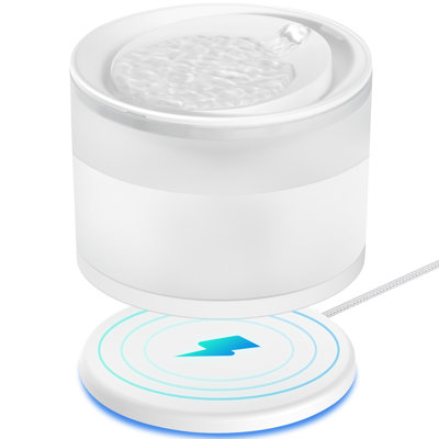Cat Water Fountain With Wireless Pump