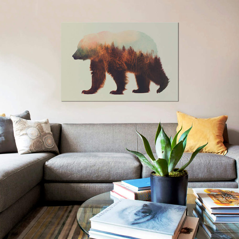Bjorn by Andreas Lie - Print on Canvas, 66.04 cm H x 45.72 cm W x 1.91 cm D, Wrapped Canvas