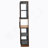 70" Display Cabinet With Glass Doors And Lights, With Multi-Functional Pull-Out Multi-Tier Storage Shelf , Wooden Display Storage Cabinets