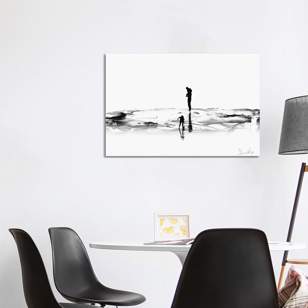 On The Beach by Dan Hobday - Wrapped Canvas Gallery-Wrapped Canvas Giclée
